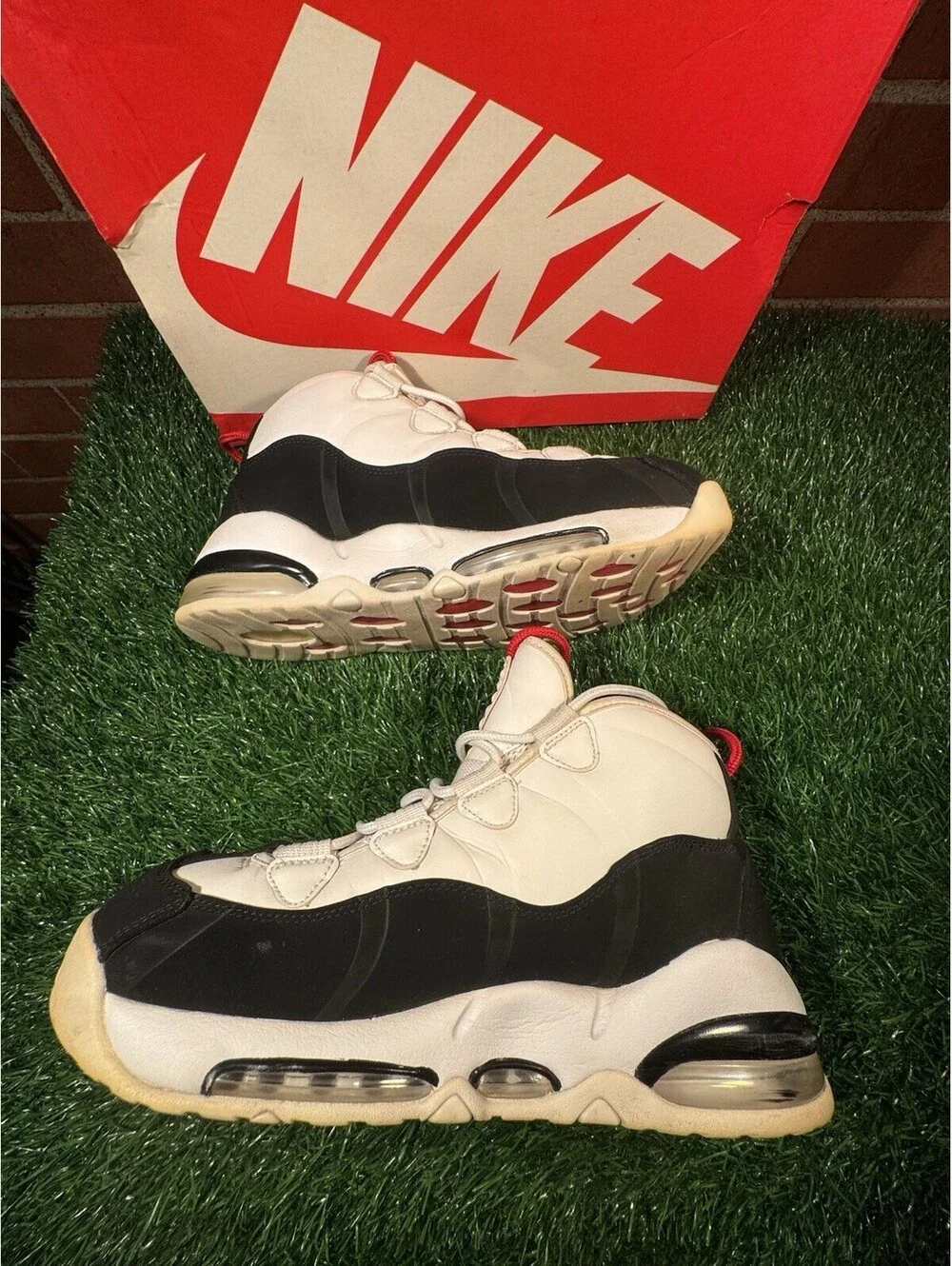 Size 8 - Nike Air Max Uptempo 95 2019 Bulls With Box No Insoles